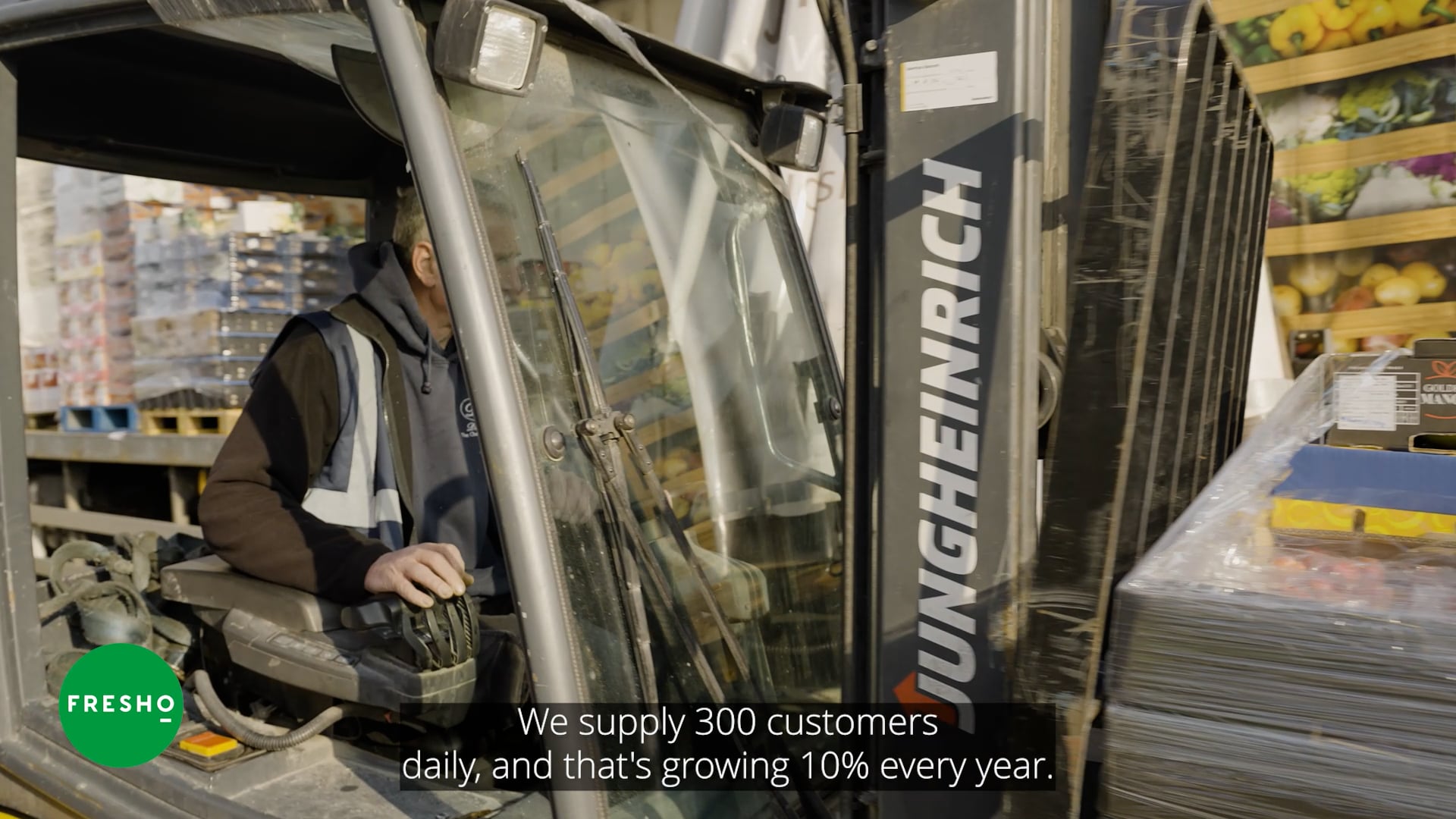 Hero video thumbnail for Fresho - Click to play video